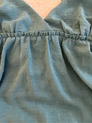 Forever 21 Teal Spaghetti Strap Mini Dress thumbnail 2