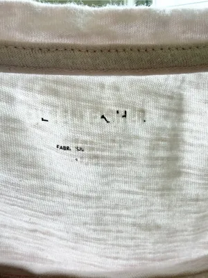 Eileen Fisher 100% Organic Cotton T Shirt Pale Pink Size Large Minimalist Casual thumbnail 5