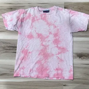 Urban Outfitters Urban Renewal Tie Dye Pink Short Sleeve Tee Women’s Large thumbnail 1