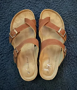 Slip on sandals Brown Size 10 thumbnail 1