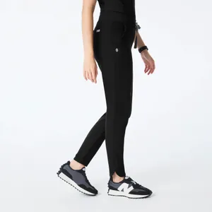 FIGS Women's Black Michele Slim Tapered thumbnail 2