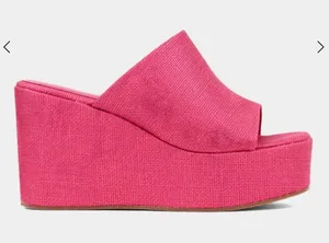 Shu Shop Wedges Pink Size 7 thumbnail 1