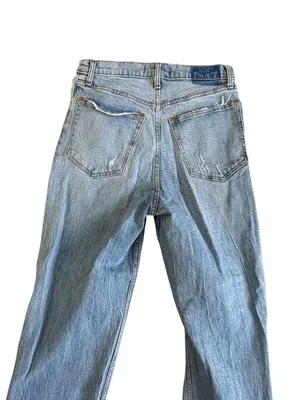 ABERCROMBIE & FITCH Ultra High Rise 90s Denim Jeans Size US 6 thumbnail 2