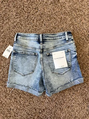 Vervet Flying Monkey Jean Shorts thumbnail 2