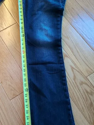 Silver Jeans Suki 17" Women's Sz 31x33 Stretch Dark Denim Boot Cut Embellished thumbnail 11