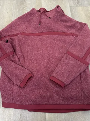 Nike Maroon Pullover Sweater Hoodie thumbnail 1