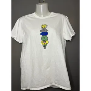 Call Your Mother Shirt Womens Medium White No Bad Days Graphic Tee Positive thumbnail 2