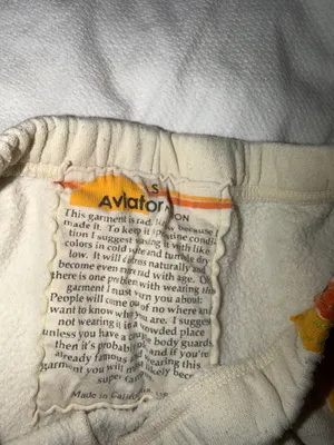 Aviator Nation Sweatpants 5 Stripe cream thumbnail 3