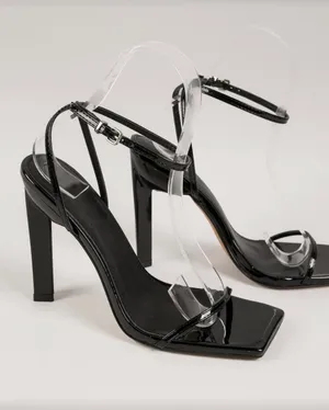 Heels Black Size 8.5 thumbnail 2