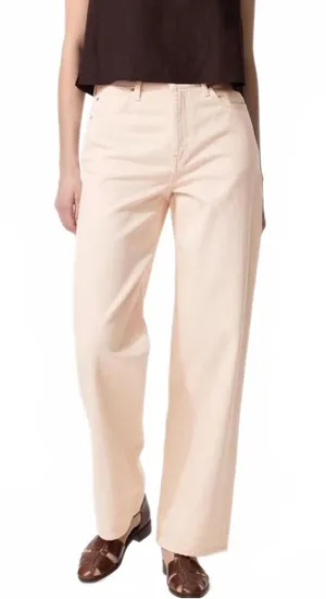 Uniqlo Wide Straight Jeans | Short NWT Pink Size 26 Short thumbnail 1