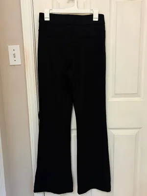 SCULPT-HER by NYDJ Pull-On Wide Leg High Rise Pants in Black with Lift Tuck Tech thumbnail 2