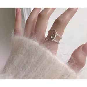 NEW Knot‎ Ring, 925 Sterling Silver Adjustable thumbnail 2