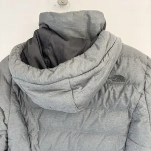 The North Face‎ Gotham Womens Goose Down Hooded Jacket Gray Medium thumbnail 9