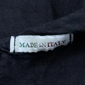 Unbranded‎ 100% Linen Made In Italy Tie Neck A-Line Dress Resort Travel Luxury S thumbnail 8