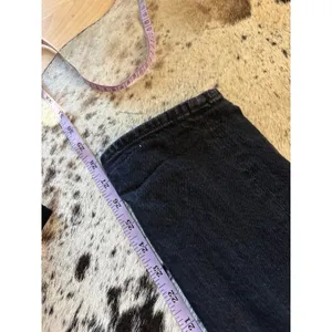 MOTHER SUPERIOR Tomcat Lies Lies Lies Black Denim Straight Leg Jeans Size 26‎ thumbnail 10