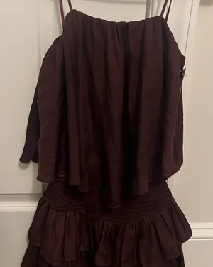 Mustard Seed Burgundy Women Shorts thumbnail 1