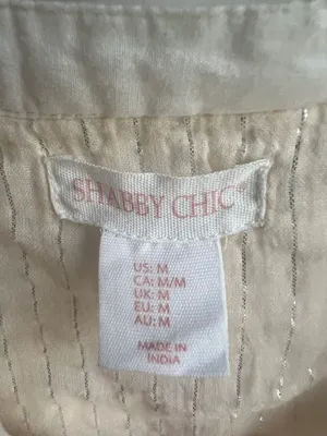 Cream color eyelet Blouse thumbnail 5