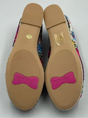 McCauley’s Floral Print Peep-Toe Wedge Women’s Size 7.5” thumbnail 8