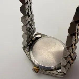 Vintage Geneva Ladies' Two-Tone Quartz Watch 90s Style Working New Battery thumbnail 4