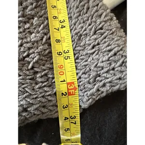Alice‎ + Olivia Women's Wool Blend Open Front Cardigan Sz Medium Knit Brown thumbnail 6