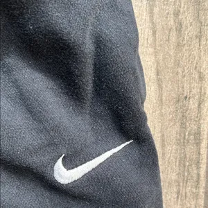 Nike Black Joggers with White Logo thumbnail 3
