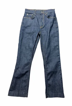 Zara Dark Wash Jeans Size 0 thumbnail 1