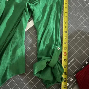 Zac & Rachel Vibrant Green Blouse thumbnail 5