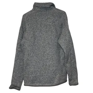 Patagonia Womens Better Sweater 1/4 Zip Pullover Fleece Gray Medium HC Logo thumbnail 11