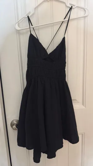SNDYS Mini Dress Black Size M thumbnail 1