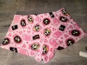 BRATZ Vinatge Y2K Grily Eraaa Super soft Plush Pink Shorts 2XL thumbnail 6