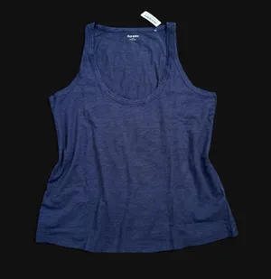 Old Navy Dark Blue Scoop Neck Tank Top thumbnail 2