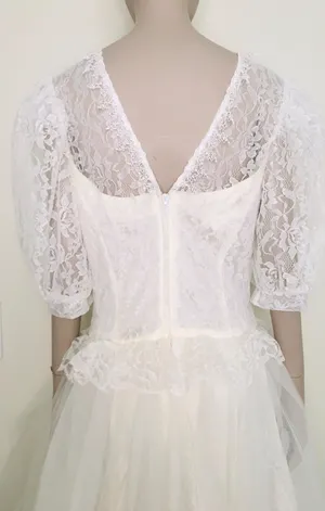 Jessica McClintock Vintage Gunne Sax Wedding Dress thumbnail 4