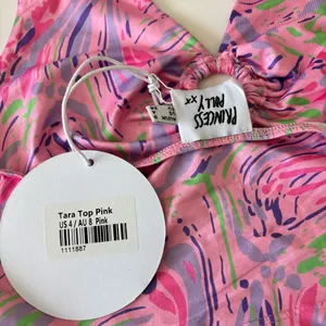 Princess Polly Pink Halter Top thumbnail 5