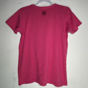 Life Is Good Womens Crusher Tee Pink Paw Print V-Neck Cotton‎ T-Shirt Medium thumbnail 2