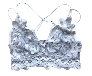 Free People Adella lace bralette stone gray thumbnail 4
