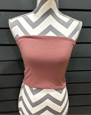 American Eagle mauve pink small tube top thumbnail 1