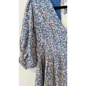 Anthropologie Mirth Caftan Perth mini dress in the Blueberry Print Medium 3031 thumbnail 5