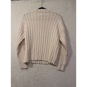 Philosophy Republic Clothing Cream Cable Knit Mock Neck Sweater‎ Small thumbnail 6