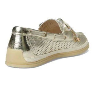 NEW Dolce Vita Doris Boat Shoe (Women) 8.5M, PLATINUM PERFORATED LEATHER thumbnail 6