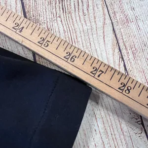 Everlane Black Dream Pant Elastic Waist Tapered‎ Leg Pintuck Trousers Small thumbnail 6