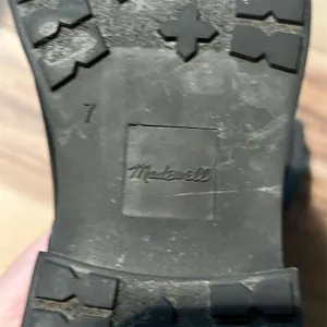 Madewell Women's Black Chelsea Rain Boots Size 7 Waterproof Casual thumbnail 8