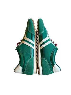 Shu Shop Sarah Sneakers Tennis Shoes Athletic Kelly Green Lace-Up Size 7 NIB NEW thumbnail 7