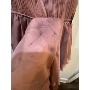 MAC DUGGAL 55320 DRESS Size 4 Rose Pink Ruffle‎ Pleated Train thumbnail 9