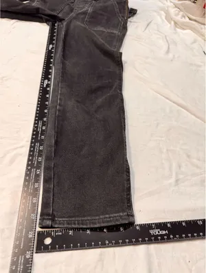 Madewell Black Denim Jean Overalls S Cabincore Minimalist Workwear Granola Girl thumbnail 8