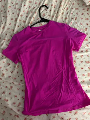Fuchsia SKIMS Fits Everybody T-Shirt thumbnail 1
