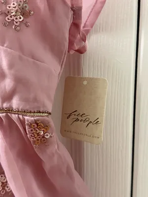 Free People Maude Mini Dress in Pink thumbnail 6