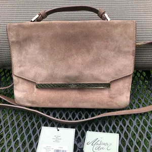 Kate Spade Brenton Madison Avenue Peach Court Tan Cross Body Purse thumbnail 1