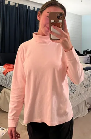 L.L.Bean Pink Turtleneck thumbnail 1