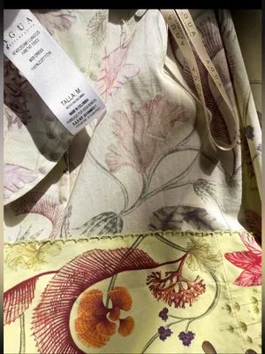 AGUA BY AGUA BENDITA Lunatus Habitat floral print embellished cotton dress, S thumbnail 9