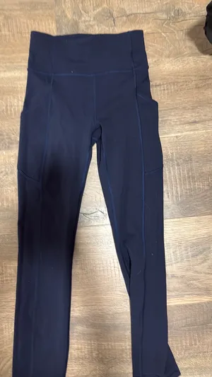 Lululemon Leggings Navy Blue thumbnail 3
